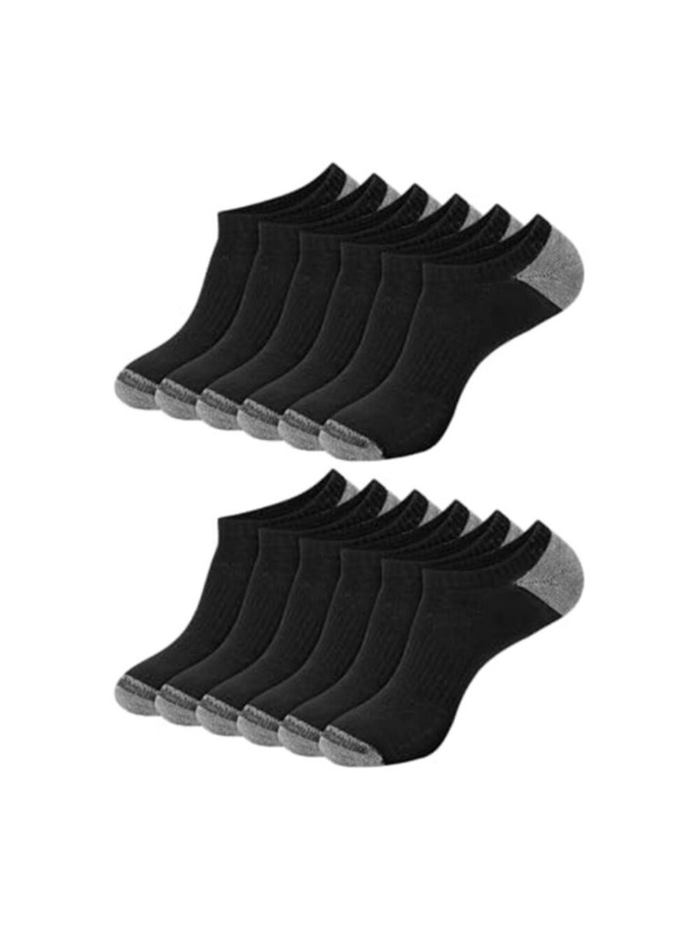 Hanes Men's No-Show Socks Pack, 14-Pair Pack, Active Cool Men's X-Temp